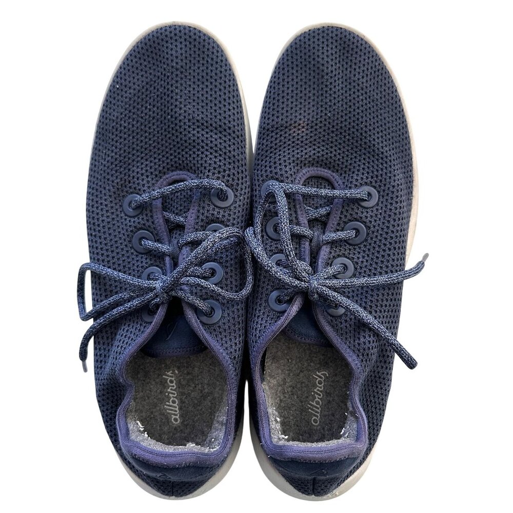 Allbirds Men's Tree Runners Size 12 Navy Blue